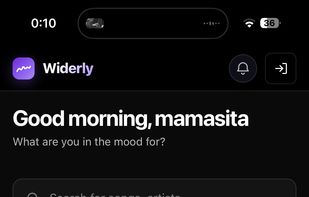 Widerly screenshot 1