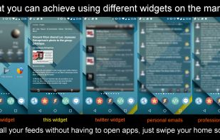 Widget for Facebook screenshot 2
