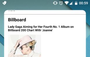 Widget for Facebook screenshot 1