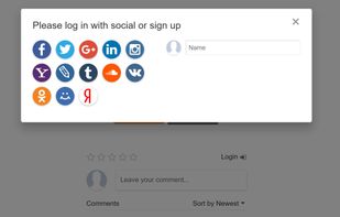 Widget Pack Comment System screenshot 1