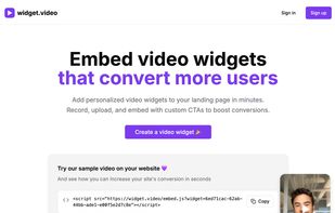 Widget.video Thumbnail