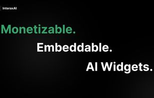 Monetizable & Embeddable AI Widgets.