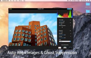 align images and ghost suppression