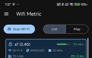 Wifi Scan result in List View