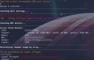 Neighbor wifi router info