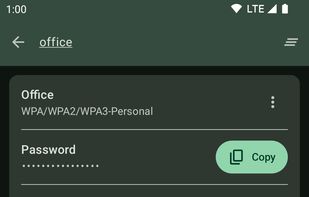 WiFi Password Manager screenshot 1