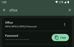 WiFi Password Manager screenshot 1