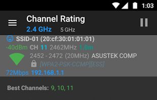 WiFi Analyzer - VREM screenshot 2