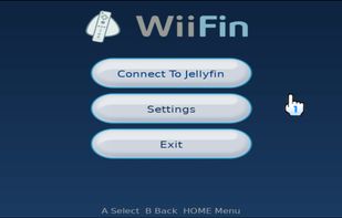 WiiFin screenshot 1
