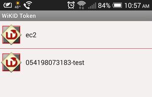 WiKID Strong Authentication screenshot 2