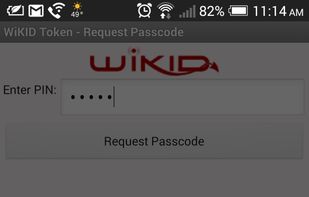 WiKID Strong Authentication screenshot 1