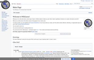 WikiLaxus screenshot 1