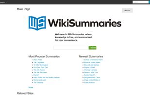 WikiSummaries screenshot 1