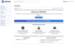Standard wiki interface
