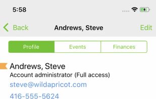 Wild Apricot screenshot 2