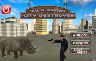 Wild Rhino City Destroyer screenshot 2