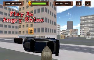 Wild Rhino City Destroyer screenshot 1