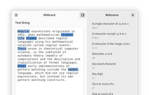 Wildcard screenshot 1
