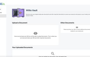 Your WIllio Vault to store documents.