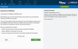 WillMaker & Trust screenshot 1