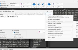 Win Grep - Visual Grep & Text Filter screenshot 1