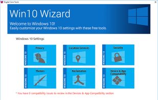 Win10 Wizard screenshot 1