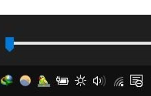 Win10_BrightnessSlider screenshot 1