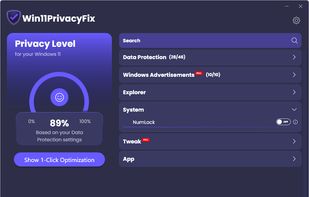 Win11PrivacyFix screenshot 3