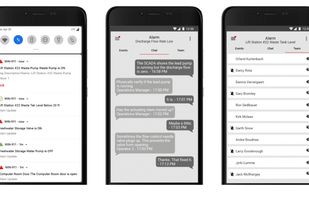 WIN-911 Mobile App Screens