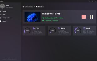 WinBoat screenshot 2