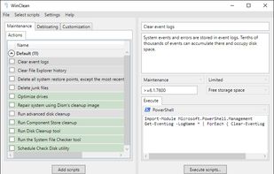 WinClean screenshot 1