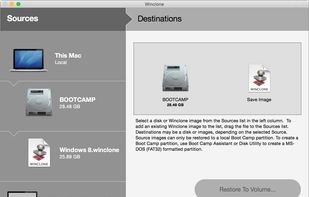 Winclone screenshot 1