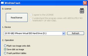 WinDiskFlash screenshot 1