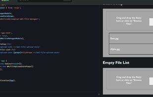 Windmillcode Angular CDK screenshot 3