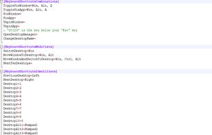 Windows 10 Virtual Desktop Enhancer screenshot 1