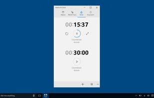 Windows Alarms & Clock screenshot 2