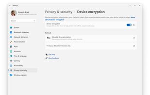 Windows BitLocker screenshot 1