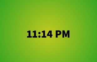 Windows Clock Screen Saver screenshot 3