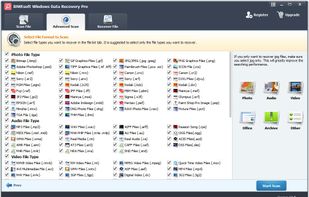 Windows Data Recovery Pro screenshot 2