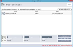 SalvageData Windows Data Recovery screenshot 1