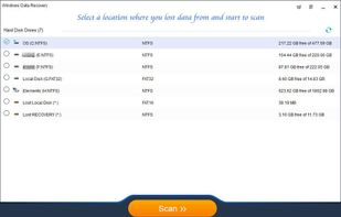 Windows Data Recovery screenshot 1