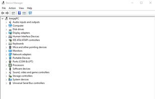 Windows Device Manager screenshot 1