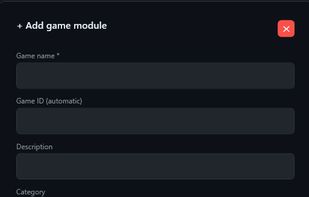Add Game Server