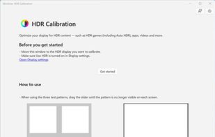 Windows HDR Calibration screenshot 1