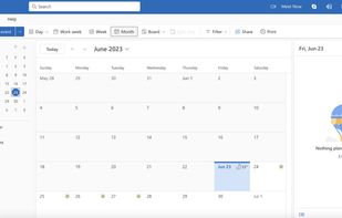 Outlook Calendar screenshot 1