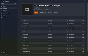Windows Media Player screenshot 1