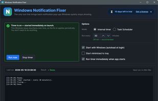 Windows Notification Fixer screenshot 1