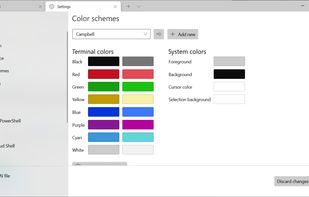 Windows Terminal screenshot 1