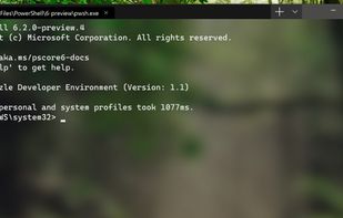 Windows Terminal screenshot 3