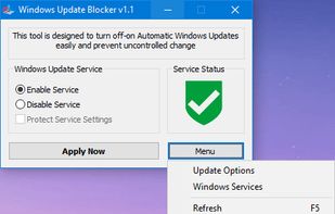 Windows Update Blocker screenshot 1